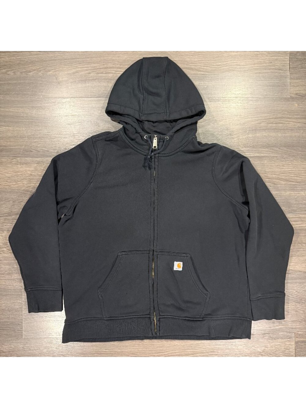 Carhartt Women's Heavyweight Full Zip Hoodie - Black